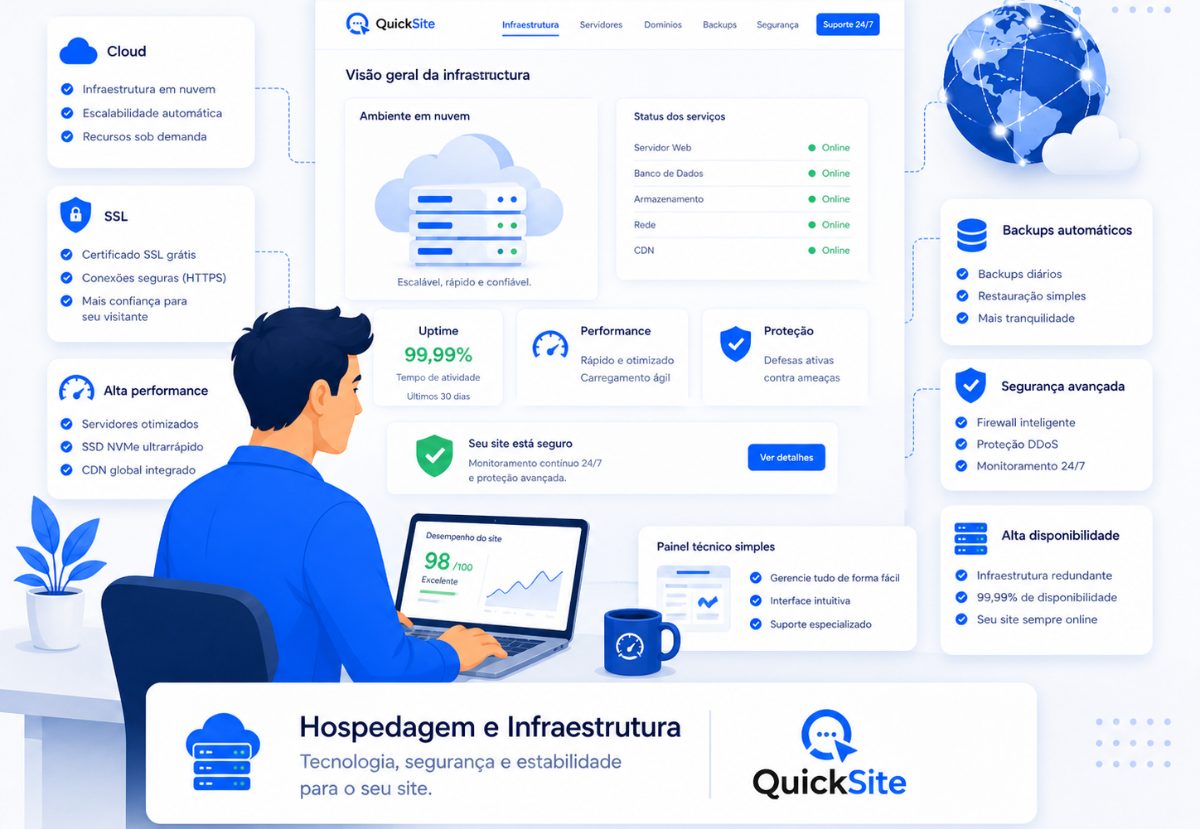 Hospedagem e Manutenção